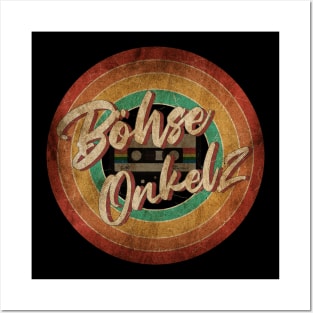 Böhse Onkelz Vintage Circle Art Posters and Art